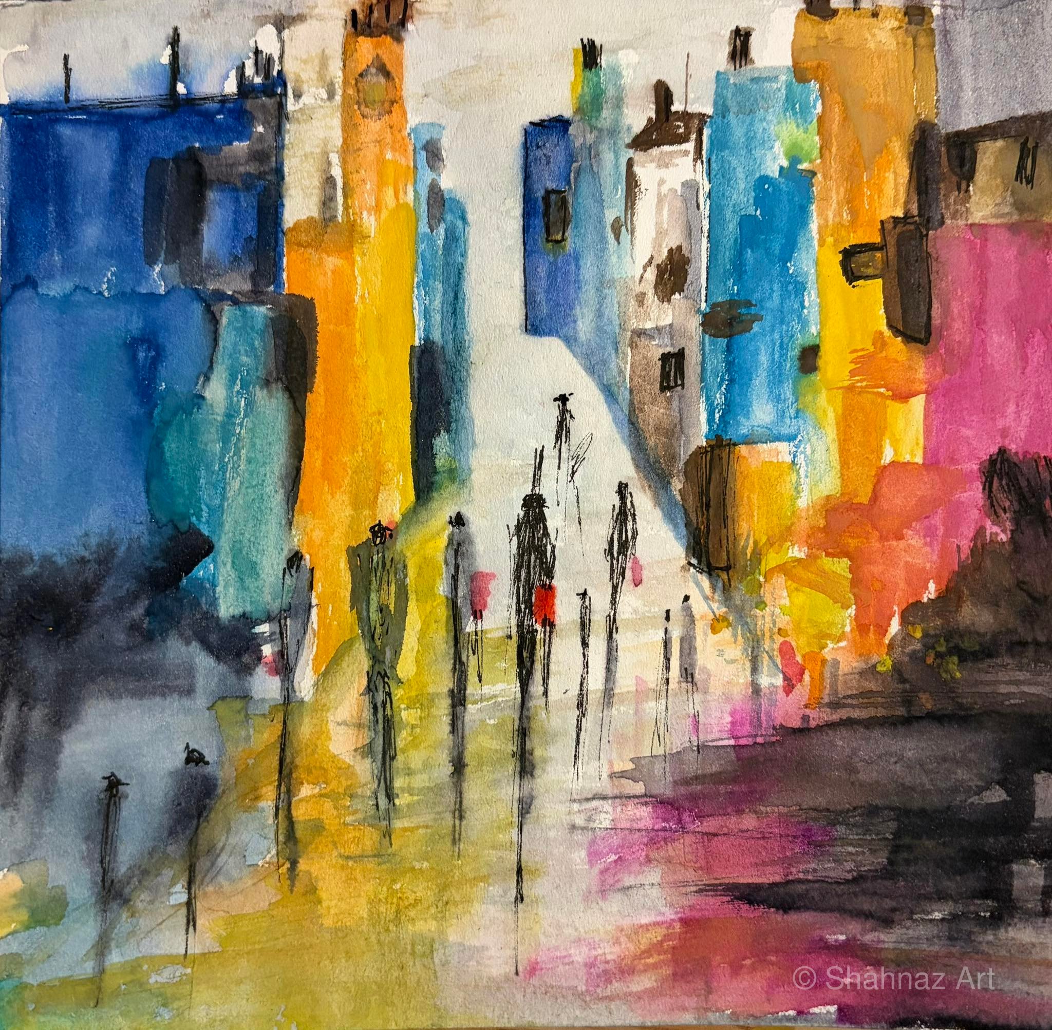 Architecture, Physics, and Vision on Canvas