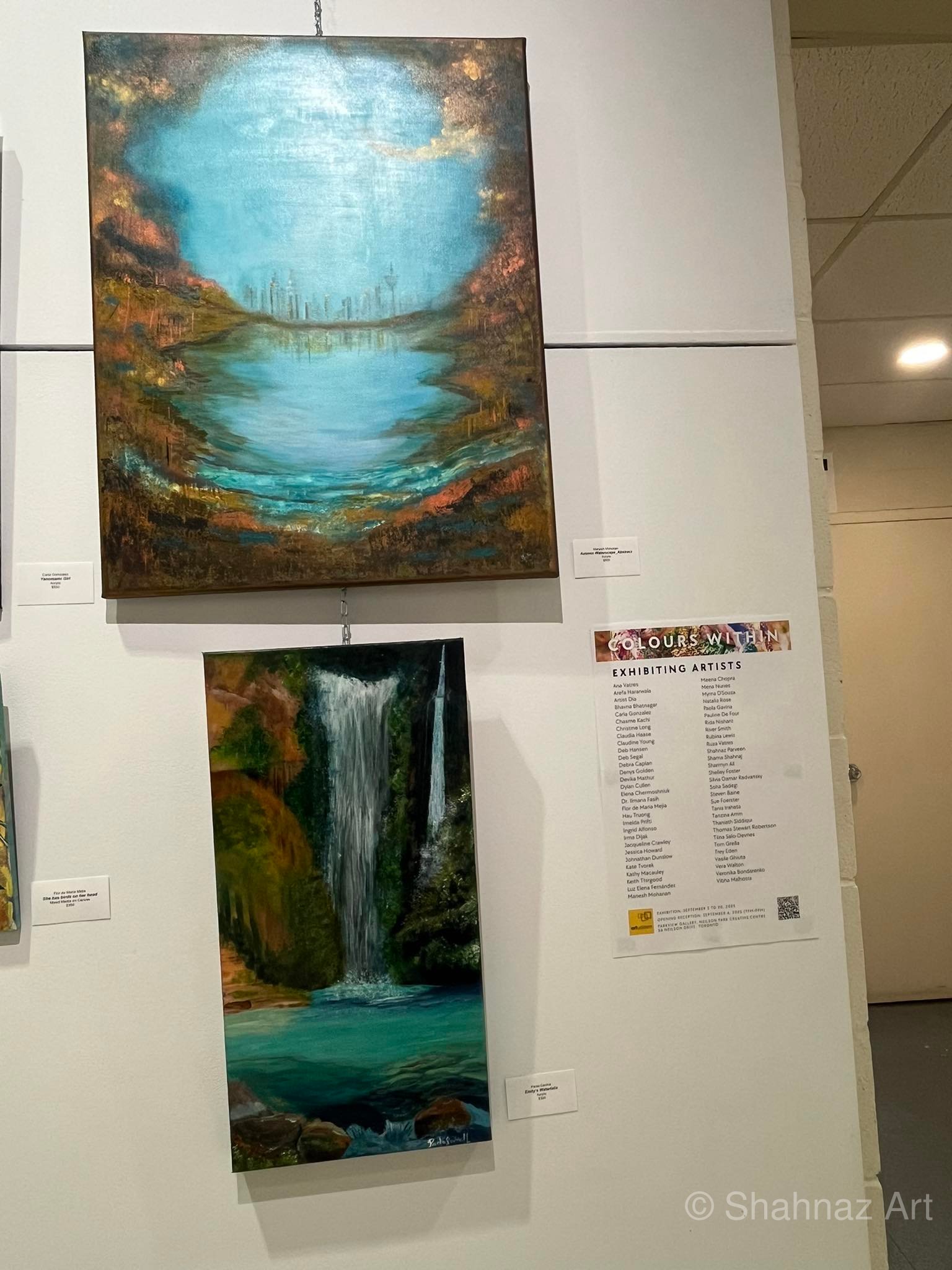 Architecture, Physics, and Vision on Canvas